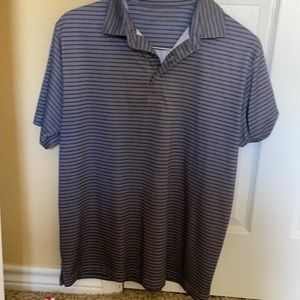 Grey golf polo